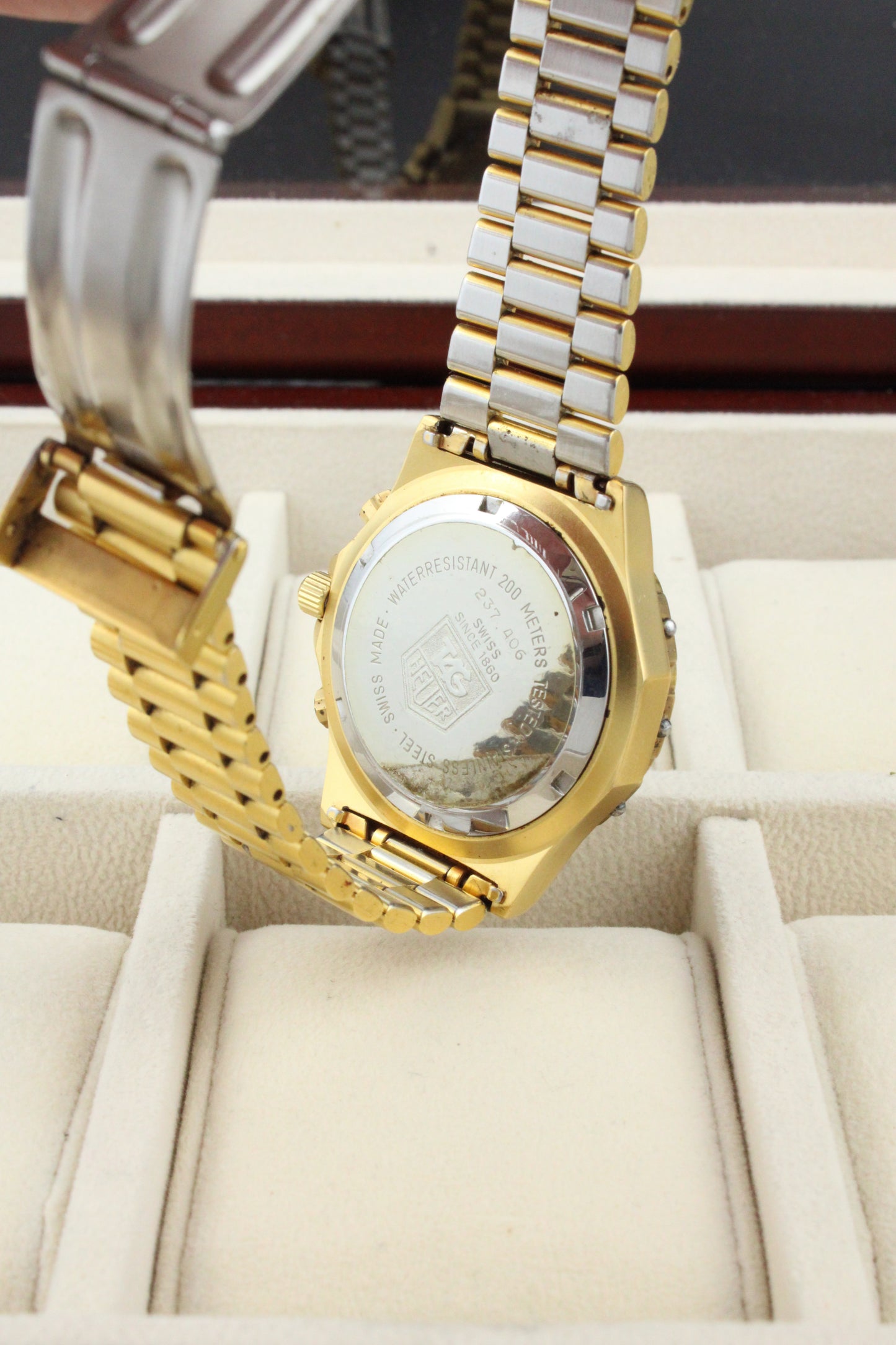 TAG Heuer 3000 Series Chronograph Gold Plated 237.406