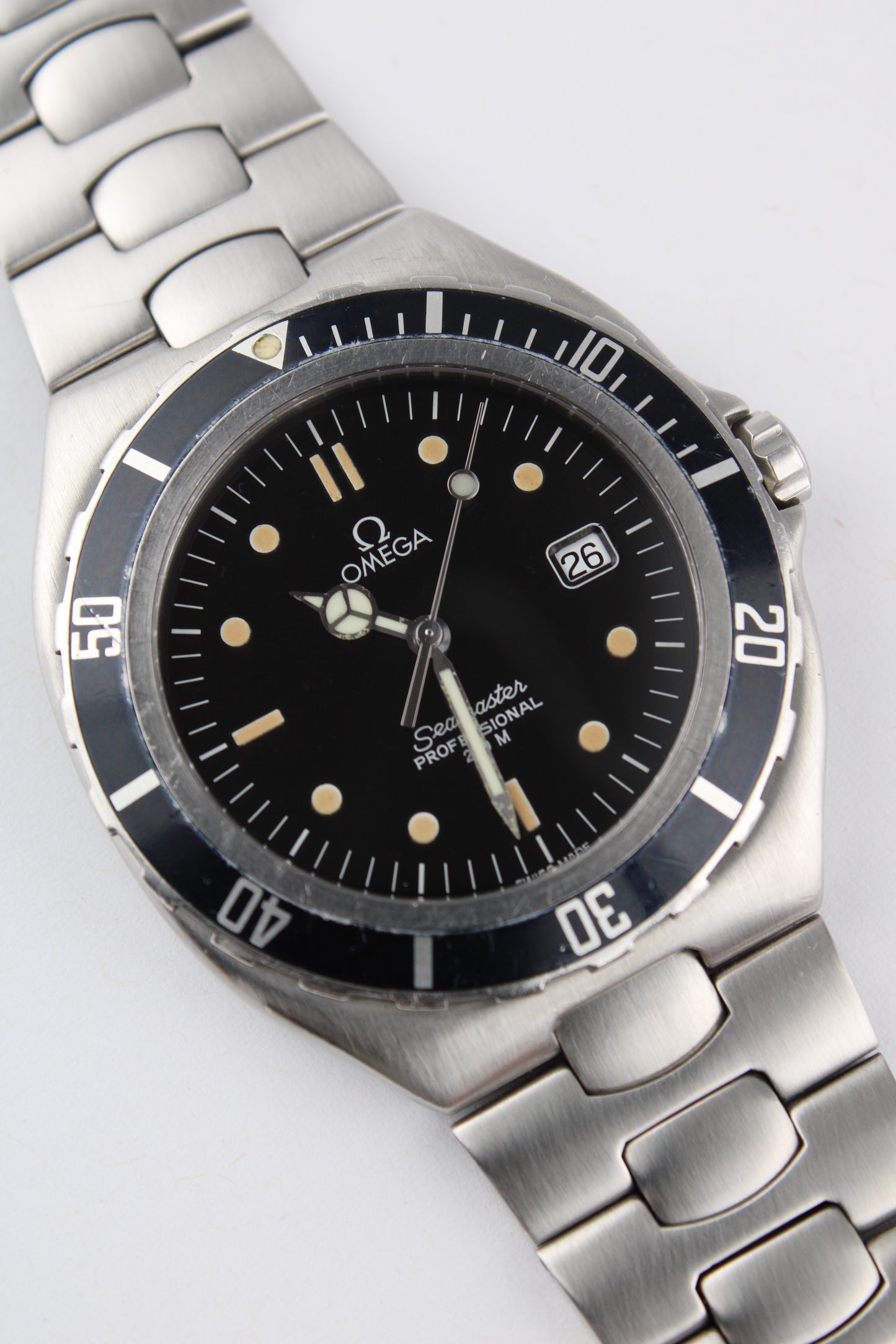 Omega ‘Jumbo Pre Bond’ Seamaster 200m - 396.1041 - Rare Mercedes Hand
