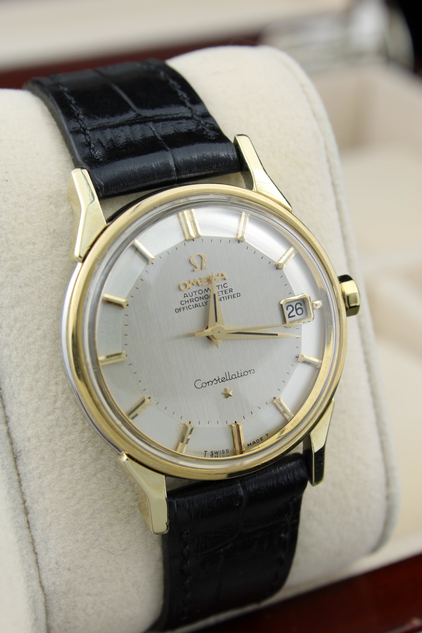 Omega ‘Pie Pan’ Constellation 168.005 14K Gold Capped