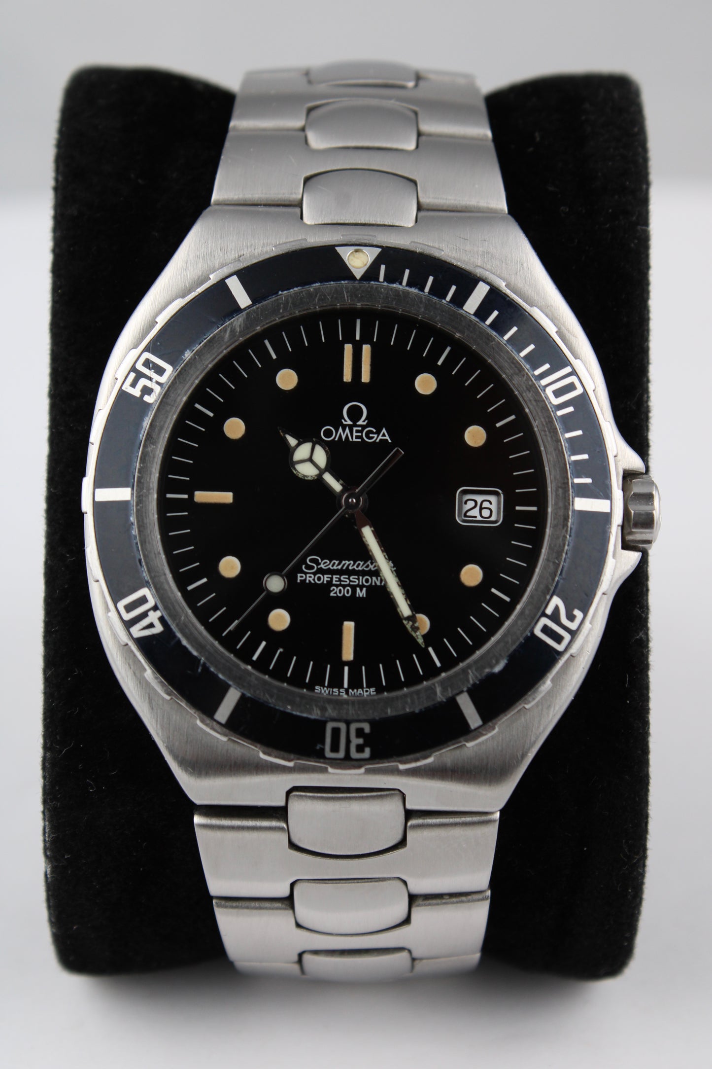 Omega ‘Jumbo Pre Bond’ Seamaster 200m - 396.1041 - Rare Mercedes Hand