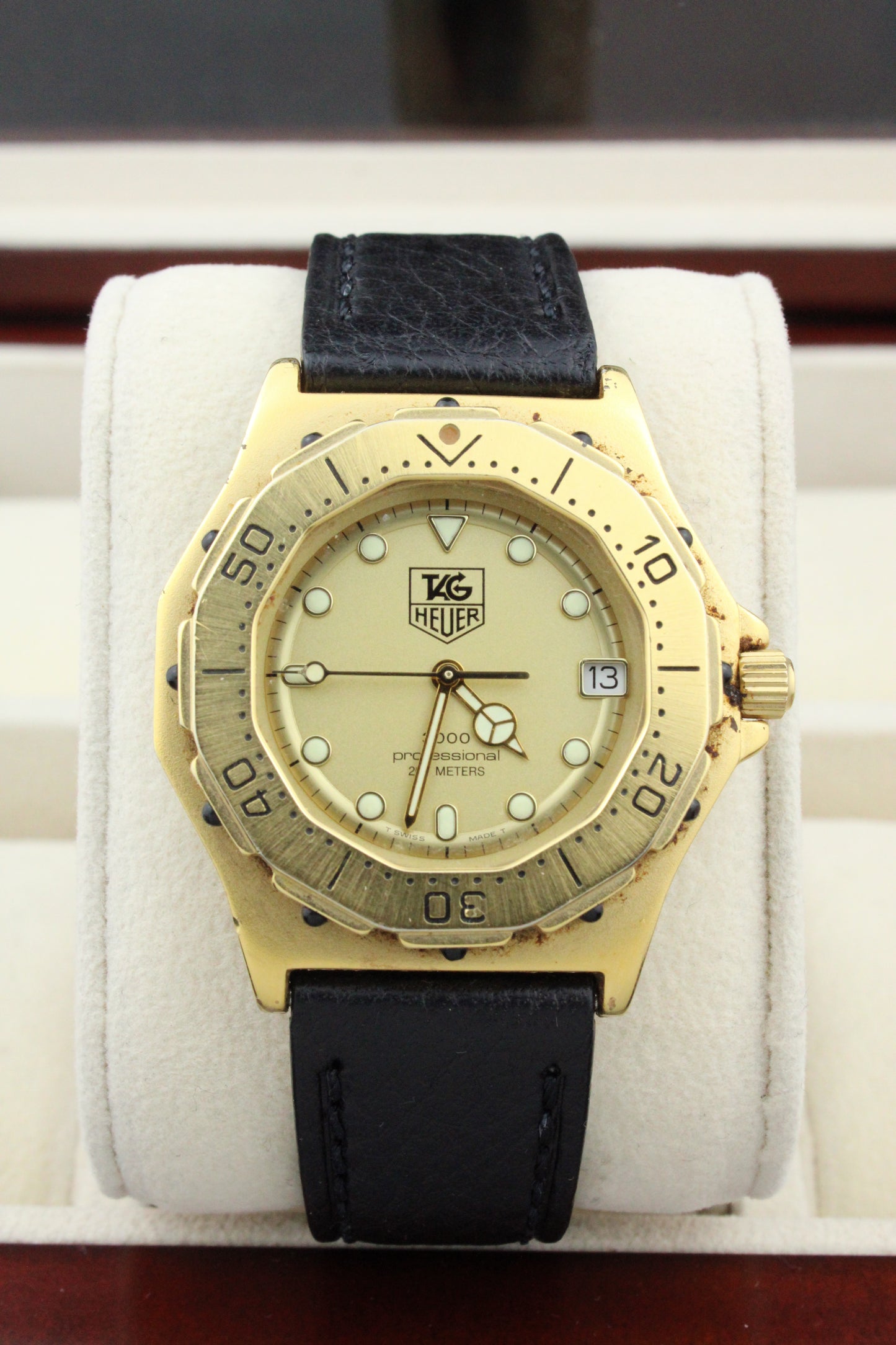 TAG Heuer 3000 Series 934.406 Full Size Gold Plated