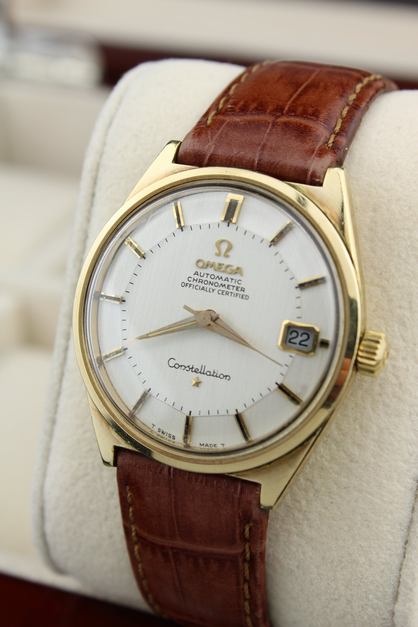 Omega ‘Pie Pan’ Constellation 168.025 Tool 105 Gold Capped