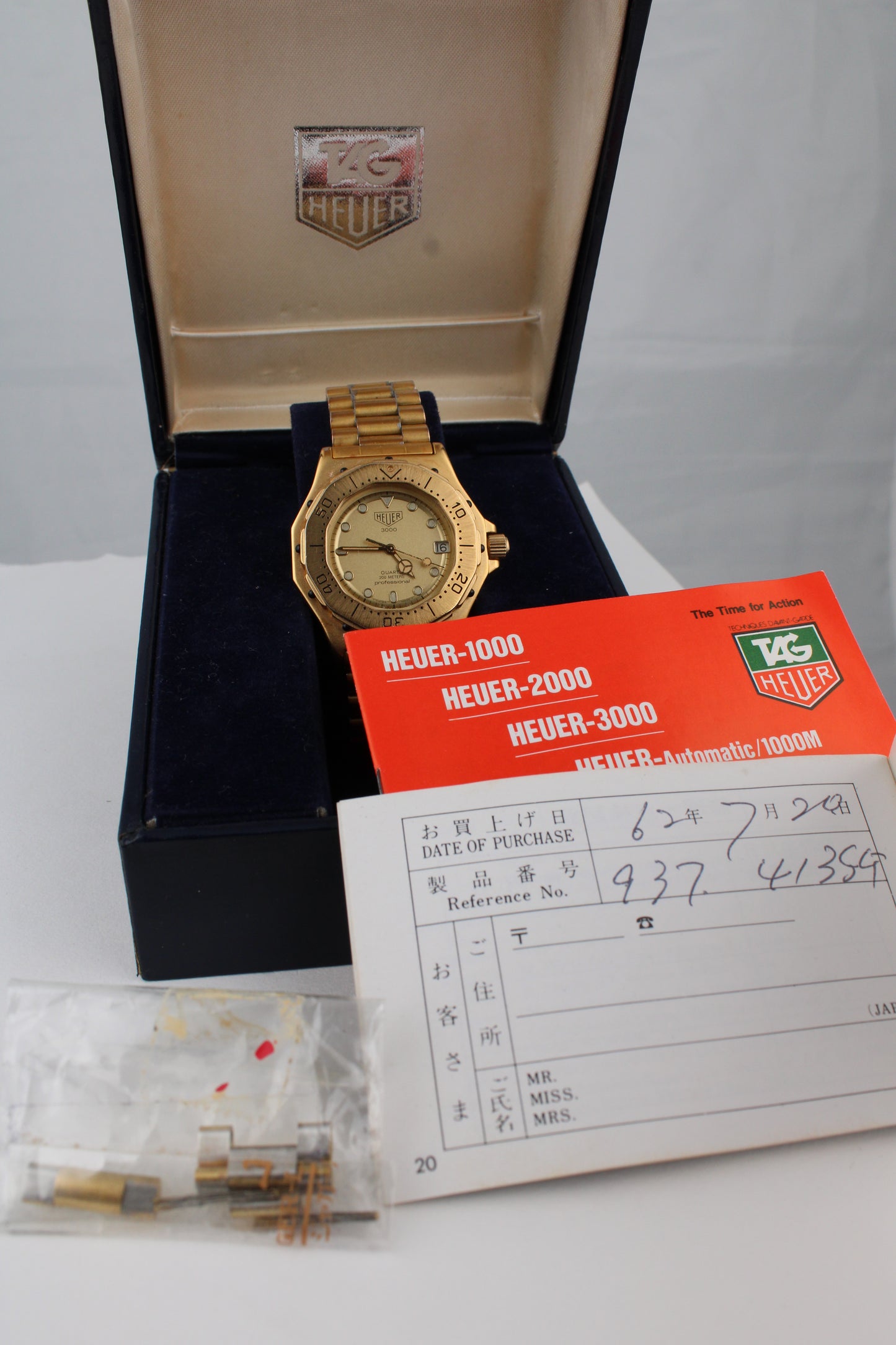 Heuer 3000 Series - 937.413 - Full Set