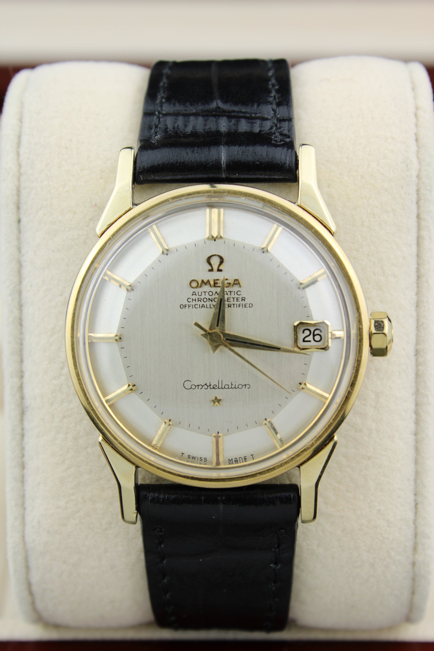 Omega ‘Pie Pan’ Constellation 168.005 14K Gold Capped