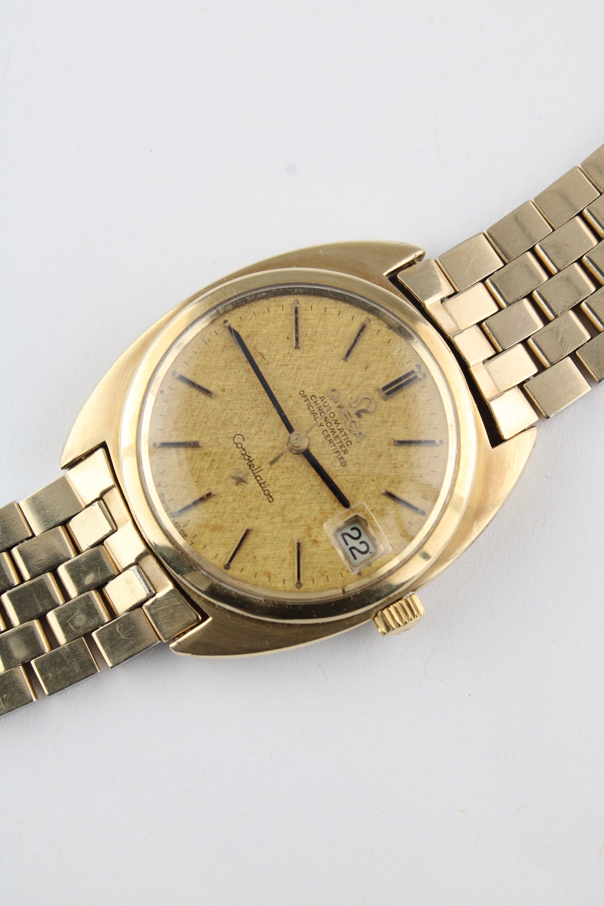 Omega Constellation ‘C line’ Linen Dial 168.019
