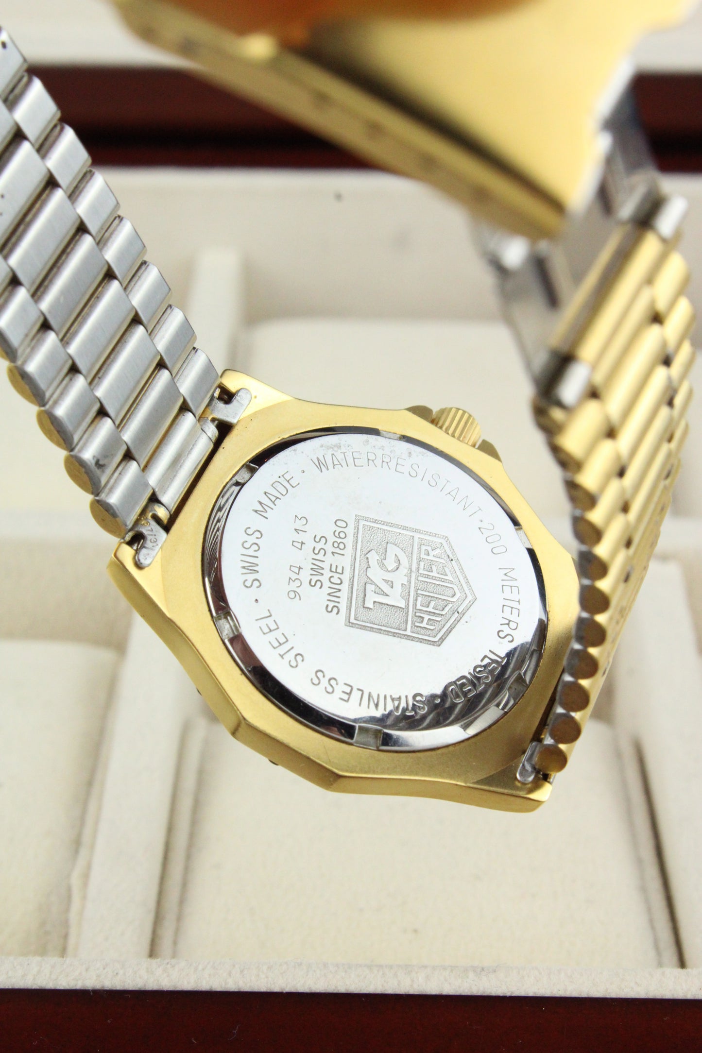 TAG Heuer 3000 Series 934.413 Gold Plated