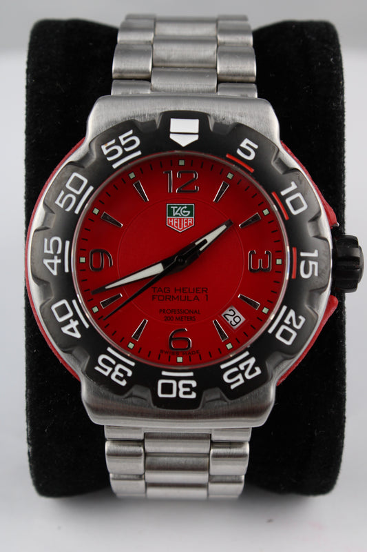 TAG Heuer Formula 1 - WAC1113-0 - Red Dial