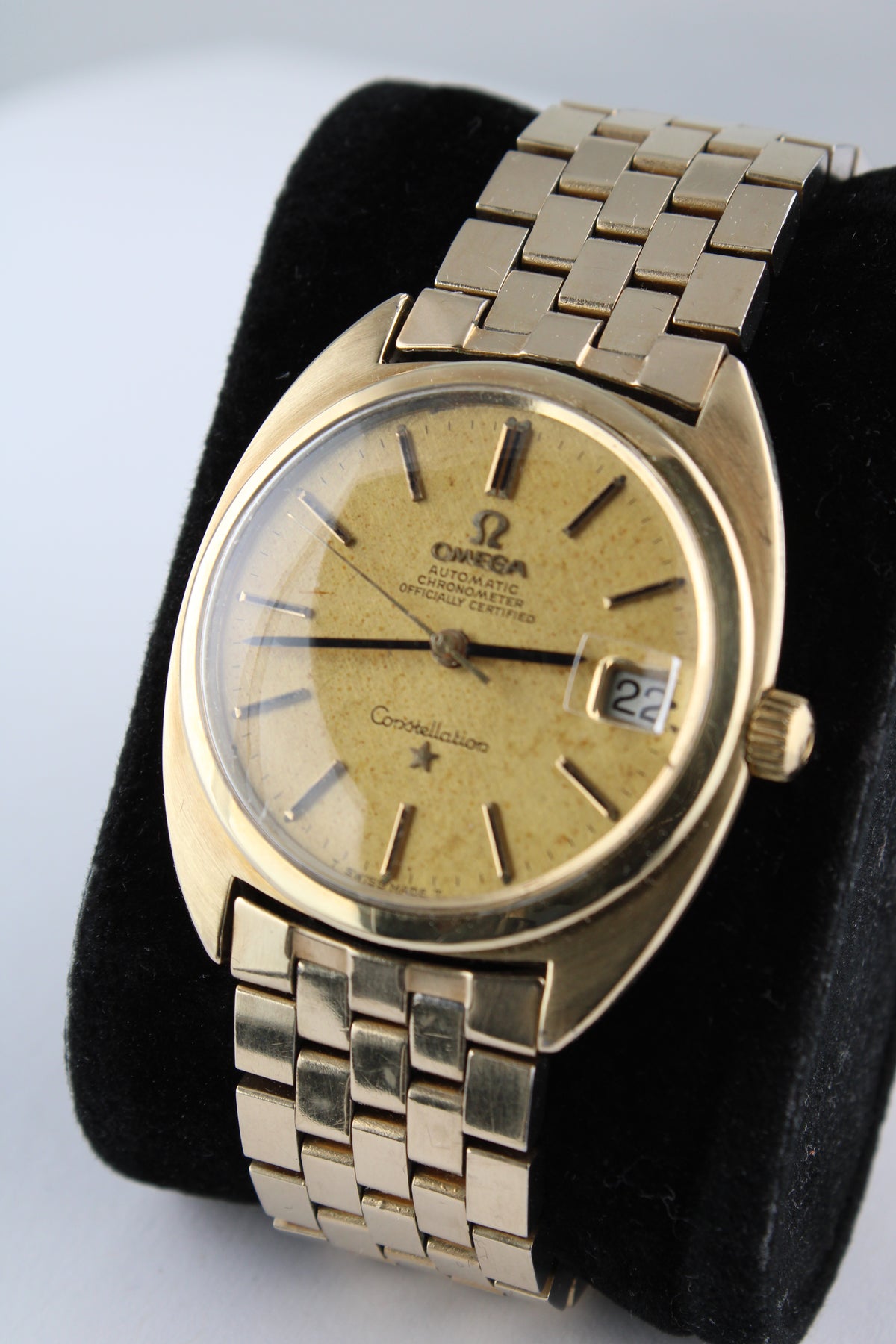 Omega Constellation ‘C line’ Linen Dial 168.019