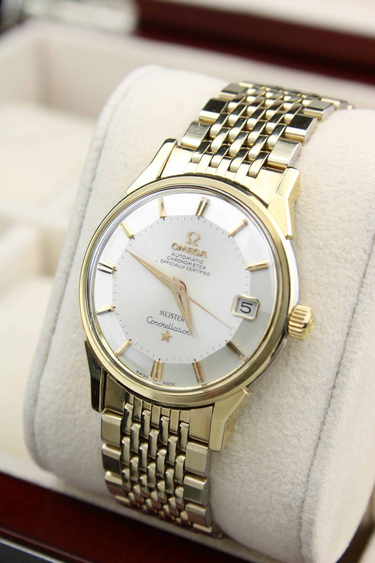 Omega Constellation ‘Pie Pan’ 168.005 9ct Gold Capped