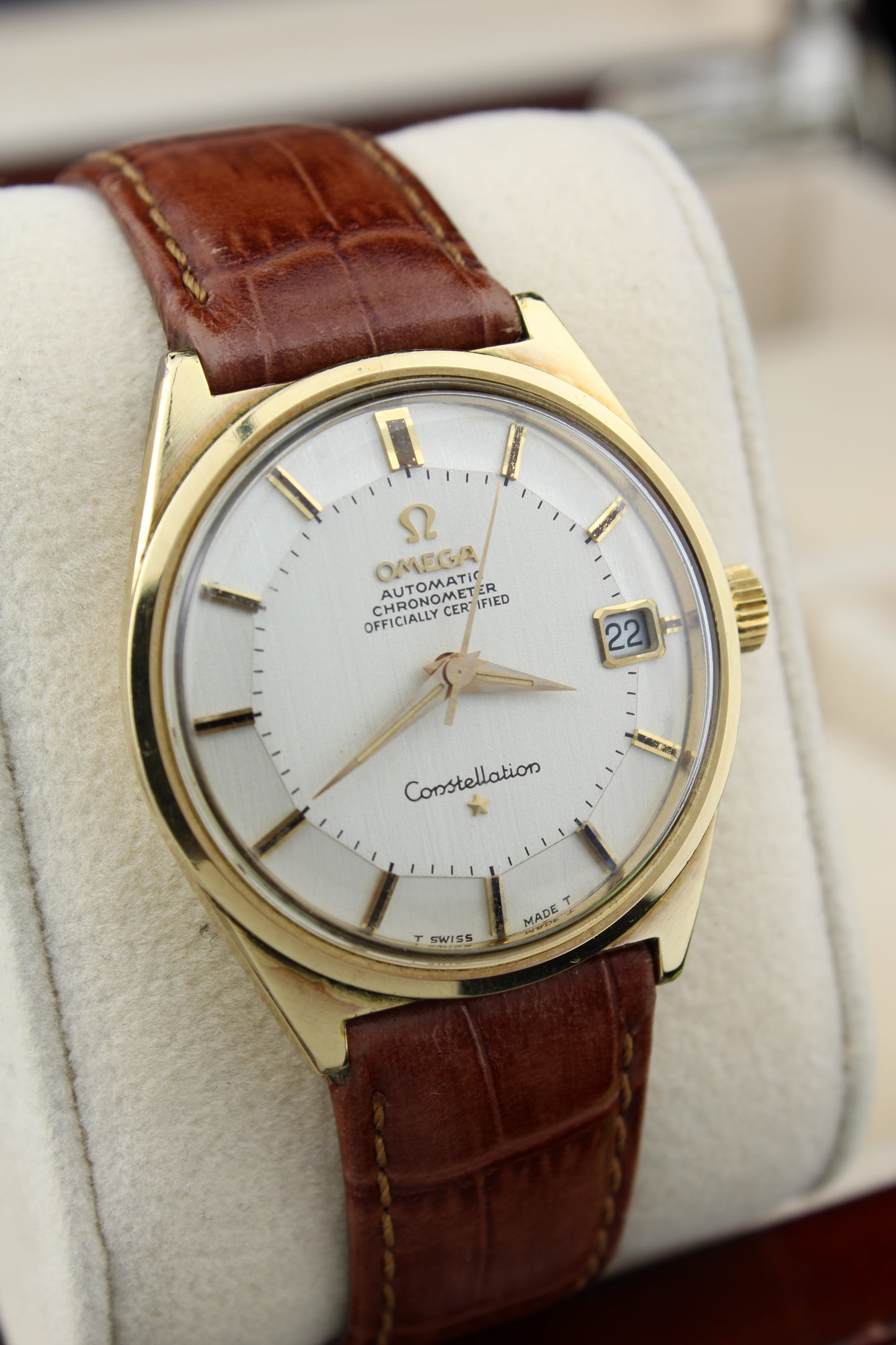 Omega ‘Pie Pan’ Constellation 168.025 Tool 105 Gold Capped