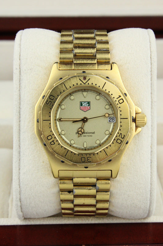TAG Heuer 3000 Series 934.413 Gold Plated