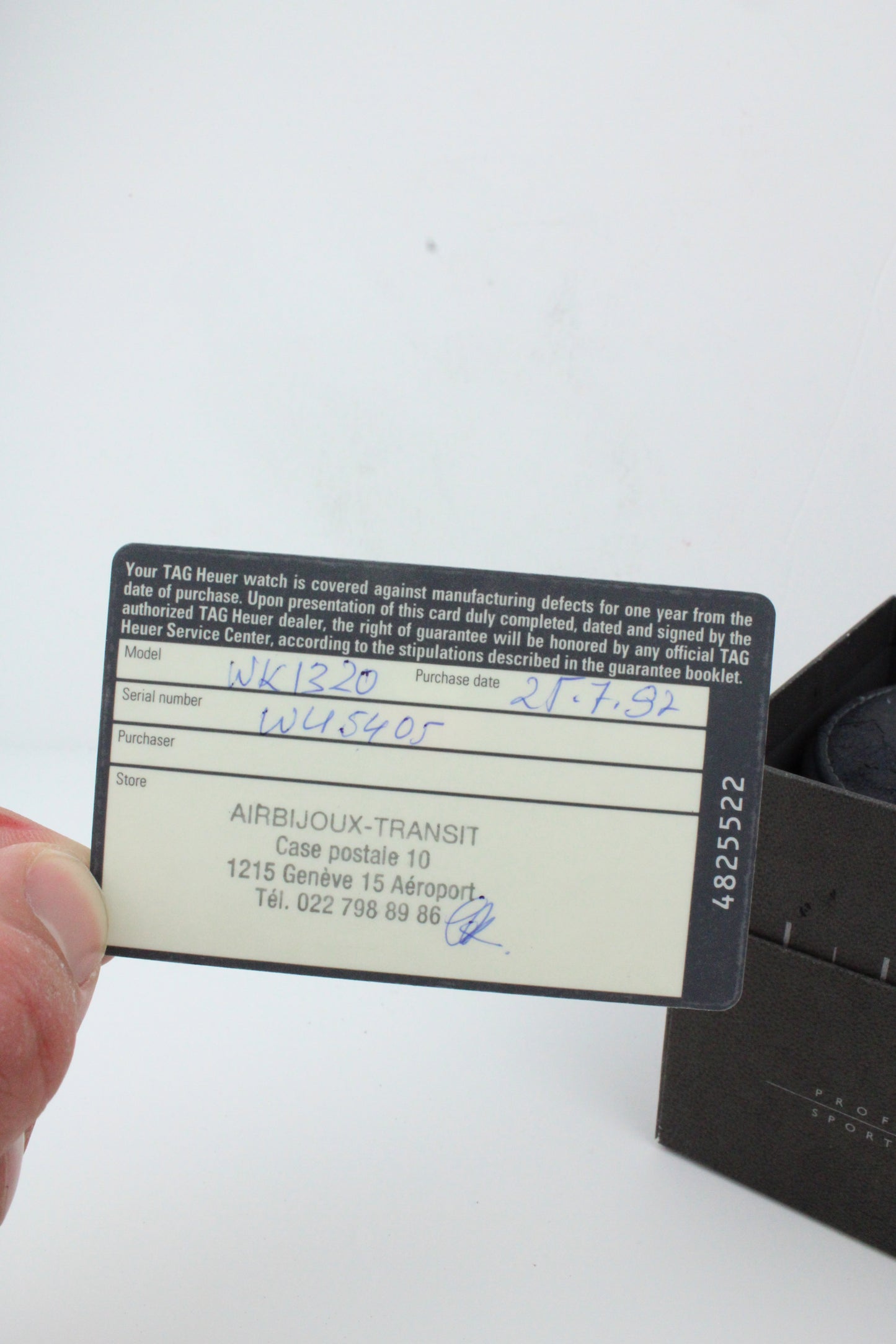 TAG Heuer 2000 Series WK1320 Ladies