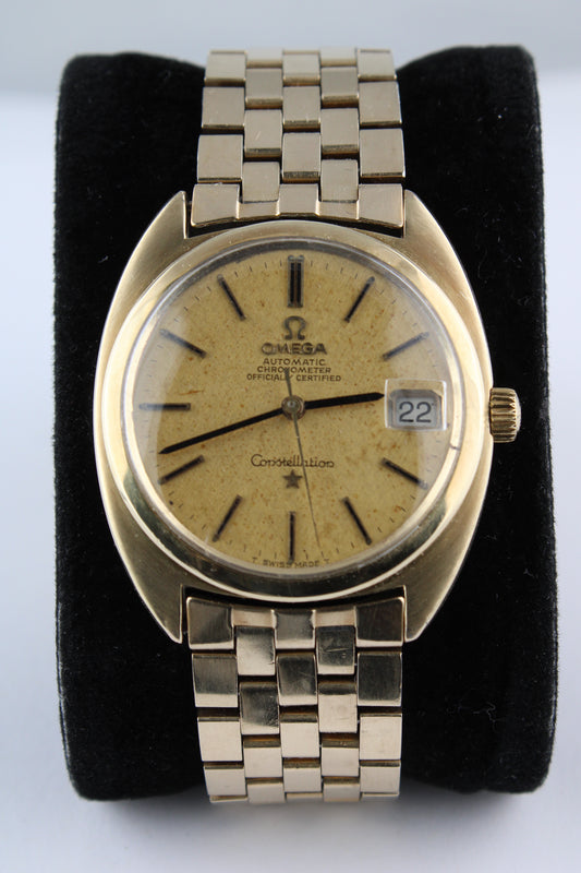 Omega Constellation ‘C line’ Linen Dial 168.019