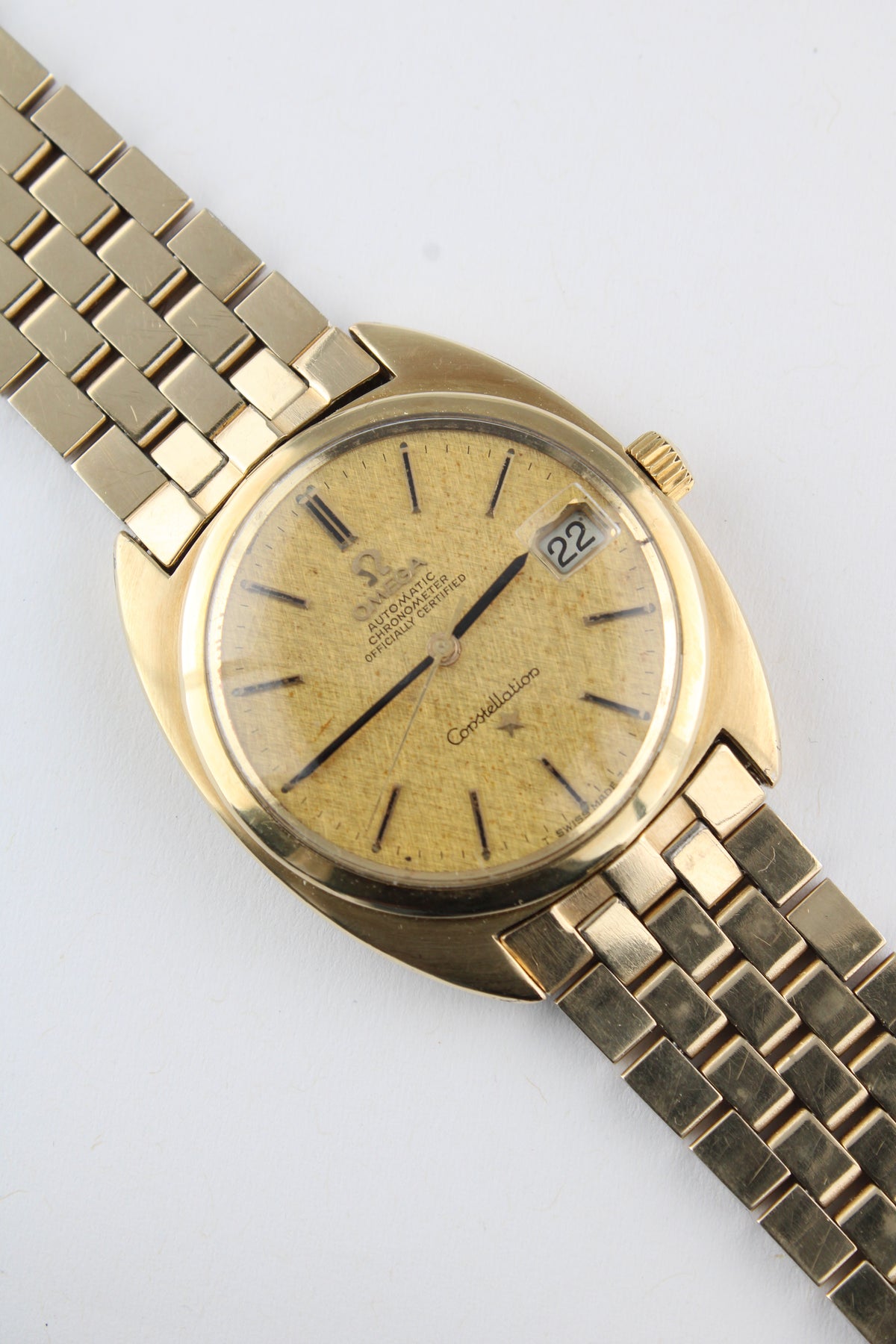 Omega Constellation ‘C line’ Linen Dial 168.019