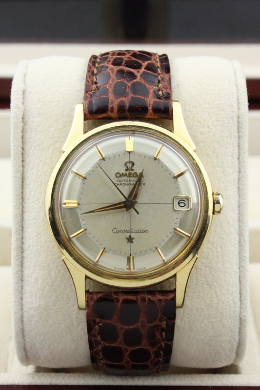Omega ‘Pie Pan’ Constellation 14393/4 SC 61 18K Solid Gold