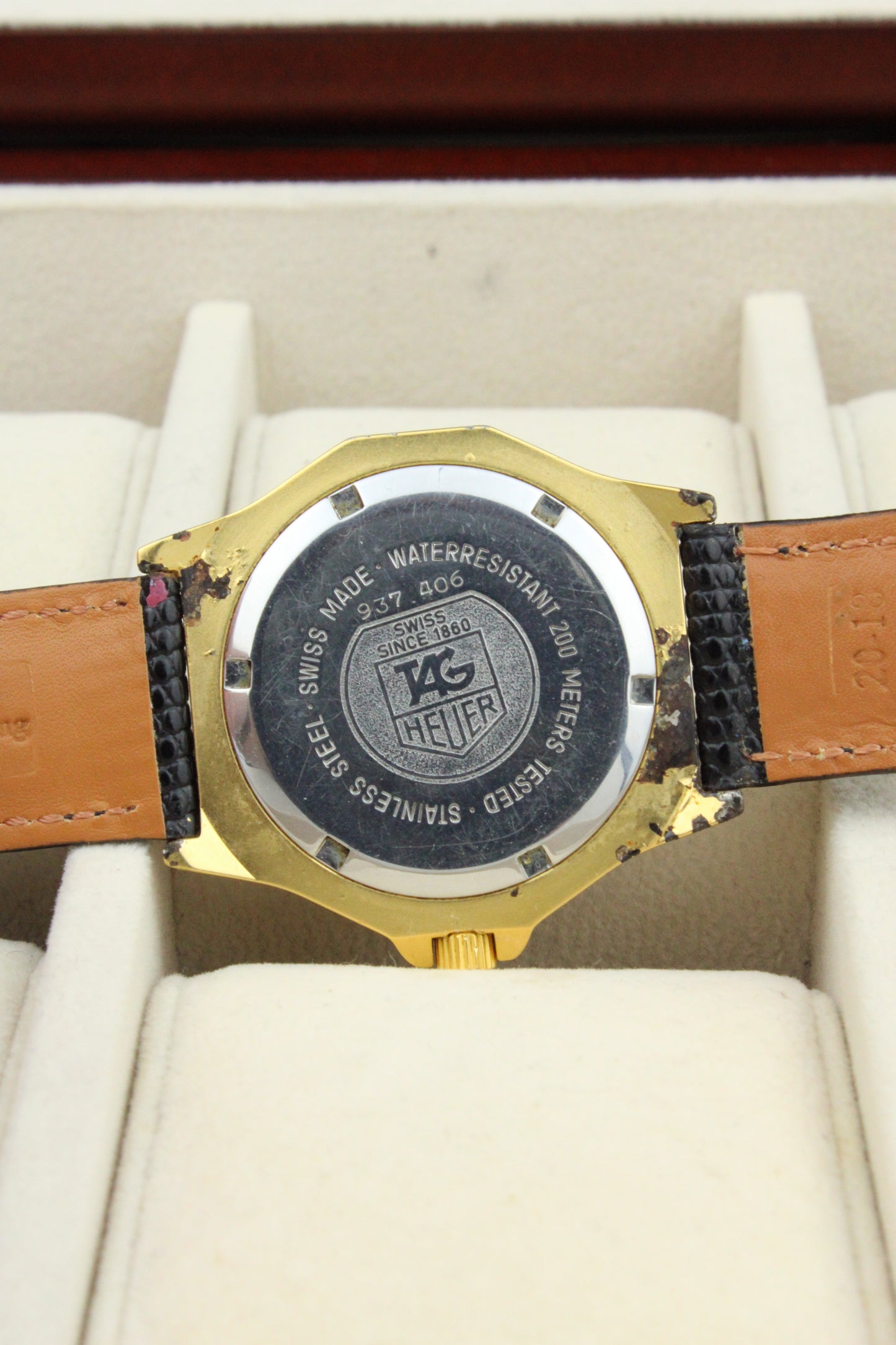 TAG Heuer 3000 Series 937.406 Full Size Gold Plated