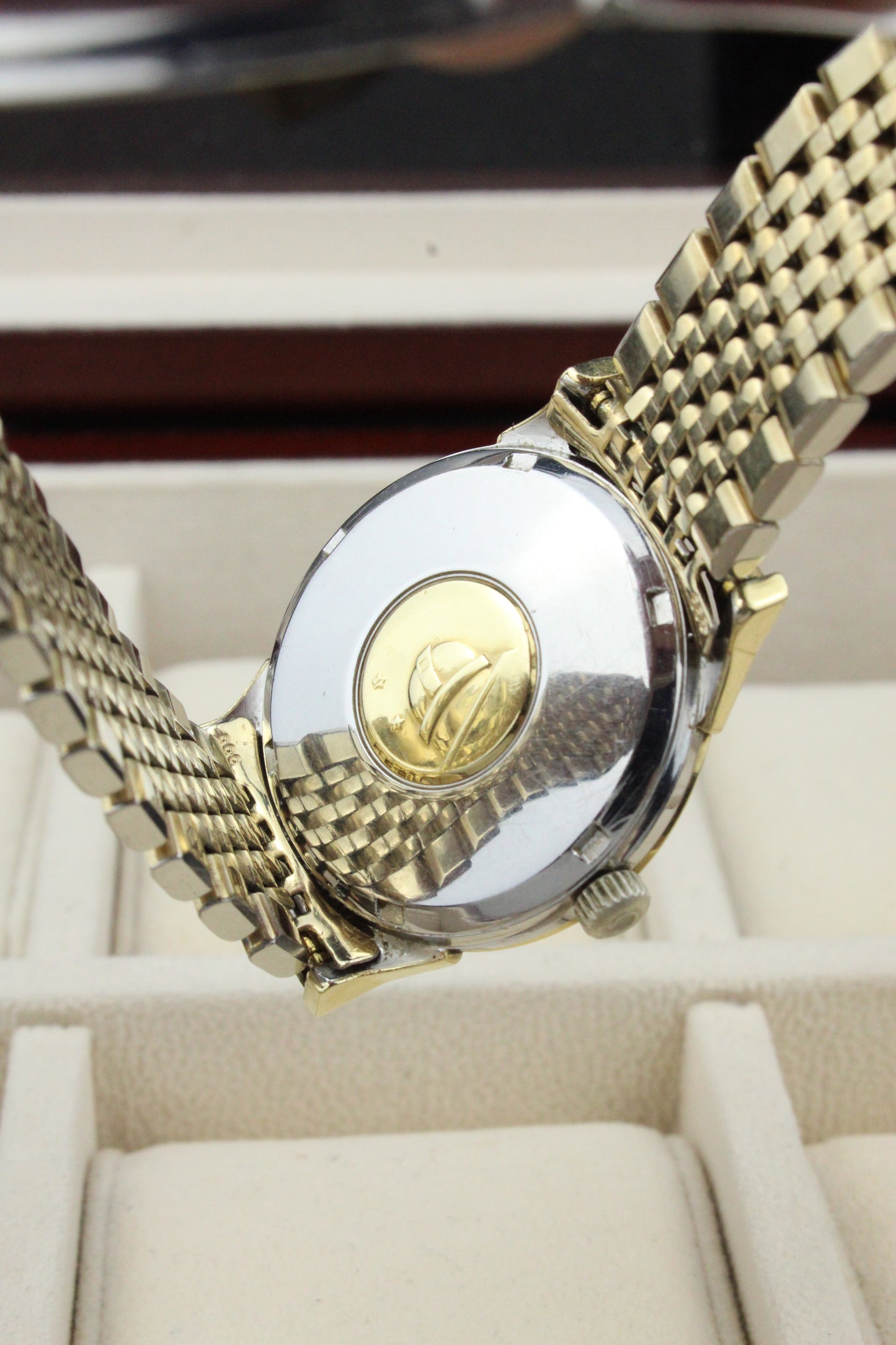 Omega ‘Pie Pan’ Constellation 14393 Gold Capped