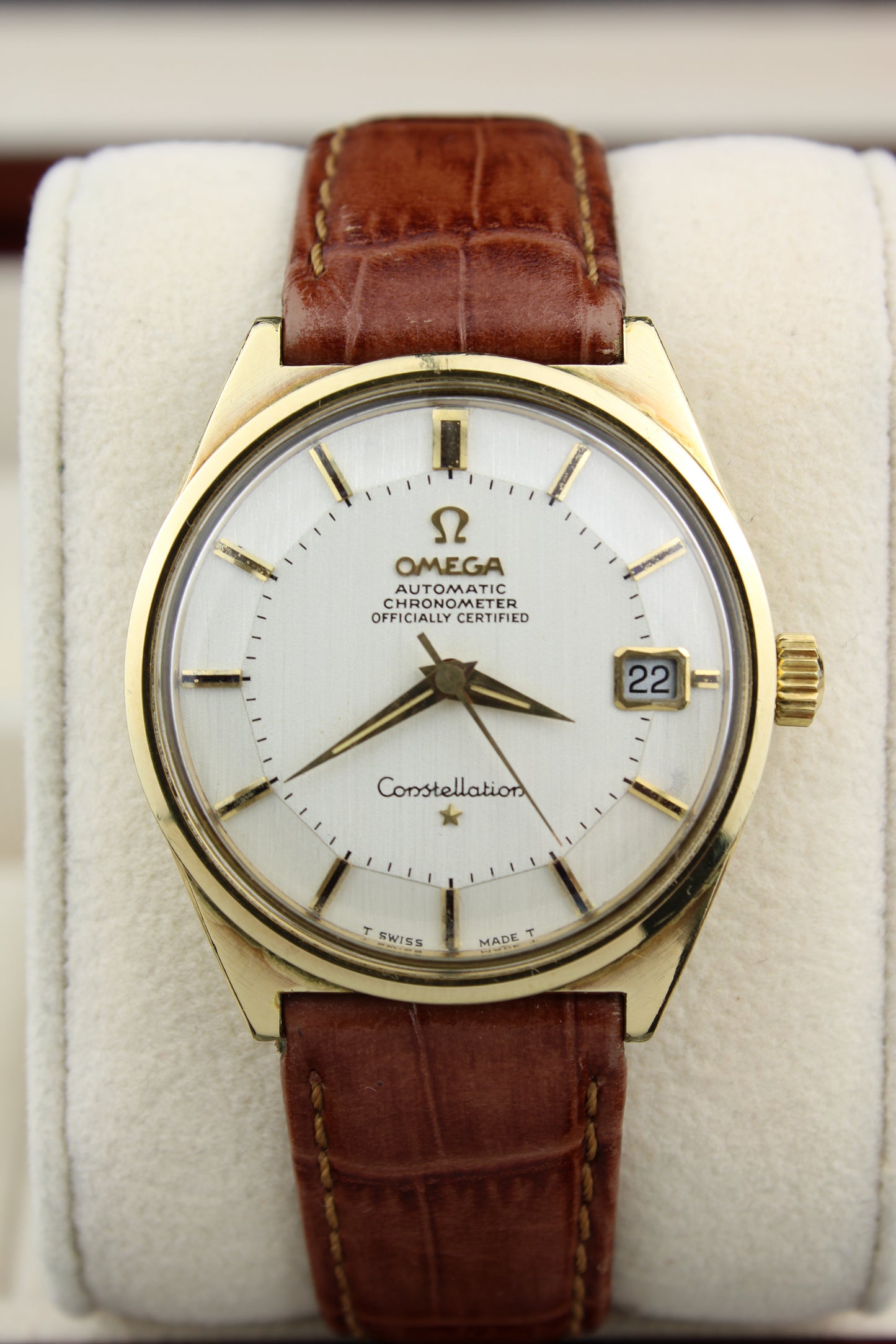 Omega ‘Pie Pan’ Constellation 168.025 Tool 105 Gold Capped