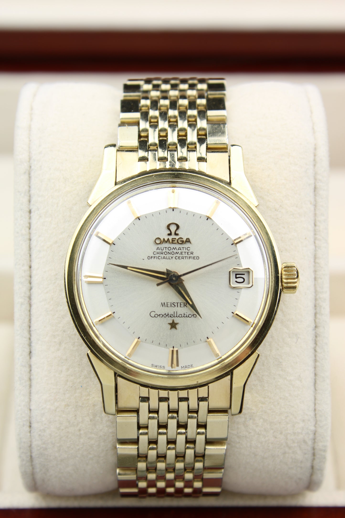 Omega Constellation ‘Pie Pan’ 168.005 9ct Gold Capped