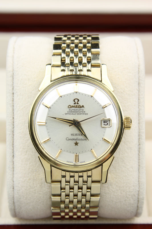 Omega Constellation ‘Pie Pan’ 168.005 9ct Gold Capped