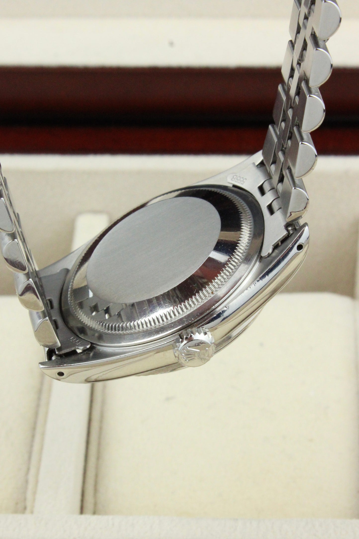 Rolex Oyster Perpetual Datejust 16234 Black Diamond Dot Dial