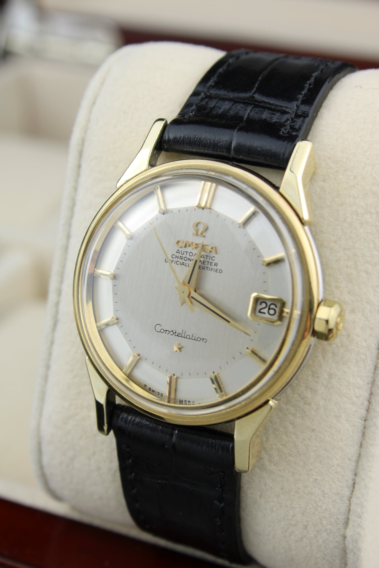 Omega ‘Pie Pan’ Constellation 168.005 14K Gold Capped