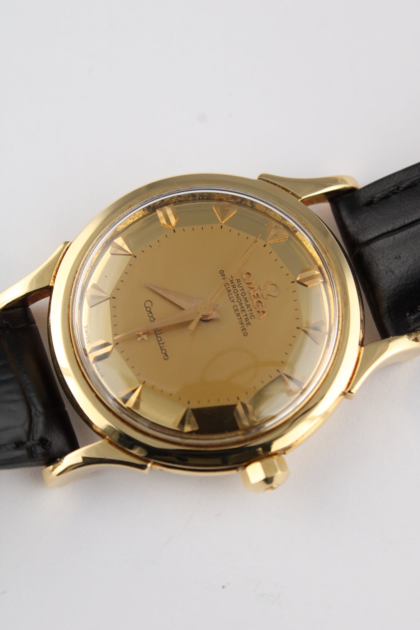 Omega ‘Pie Pan’ Constellation Deluxe 18K
2852/2853 SC