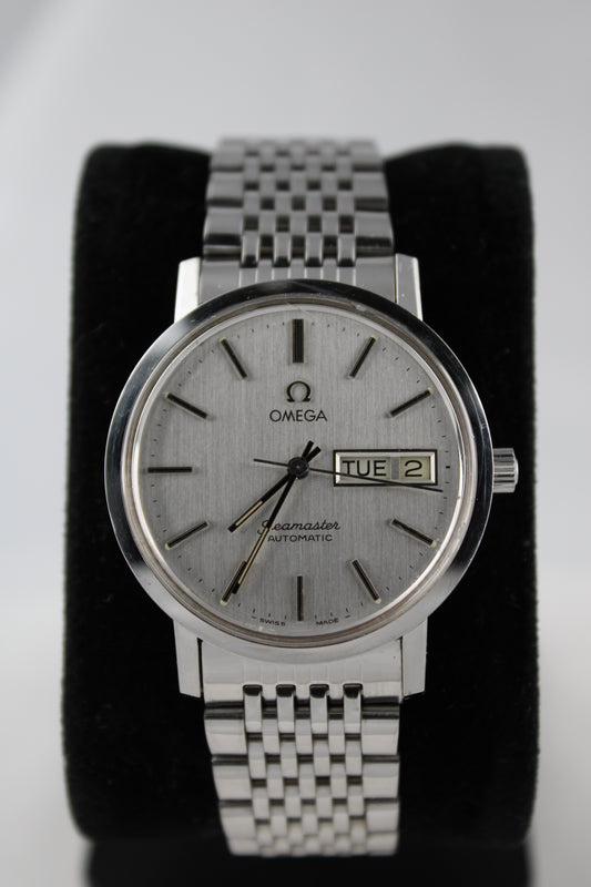 Omega Seamaster Automatic Day Date - 166.0209 - BOR/Beads Of Rice Bracelet