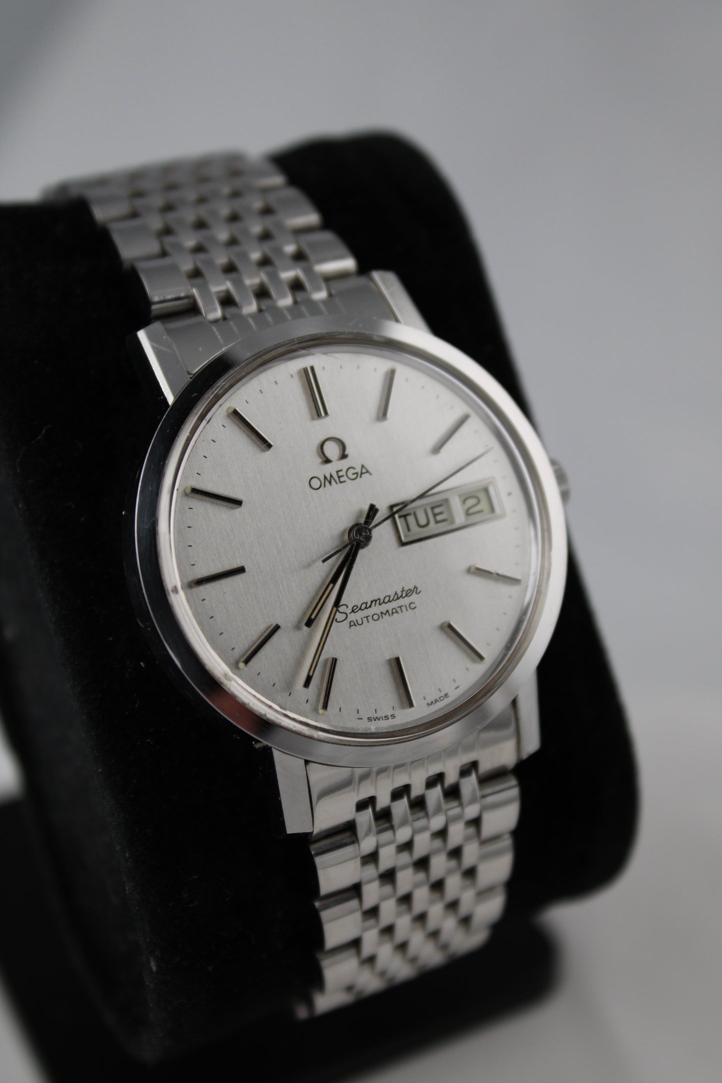 Omega Seamaster Automatic Day Date - 166.0209 - BOR/Beads Of Rice Bracelet