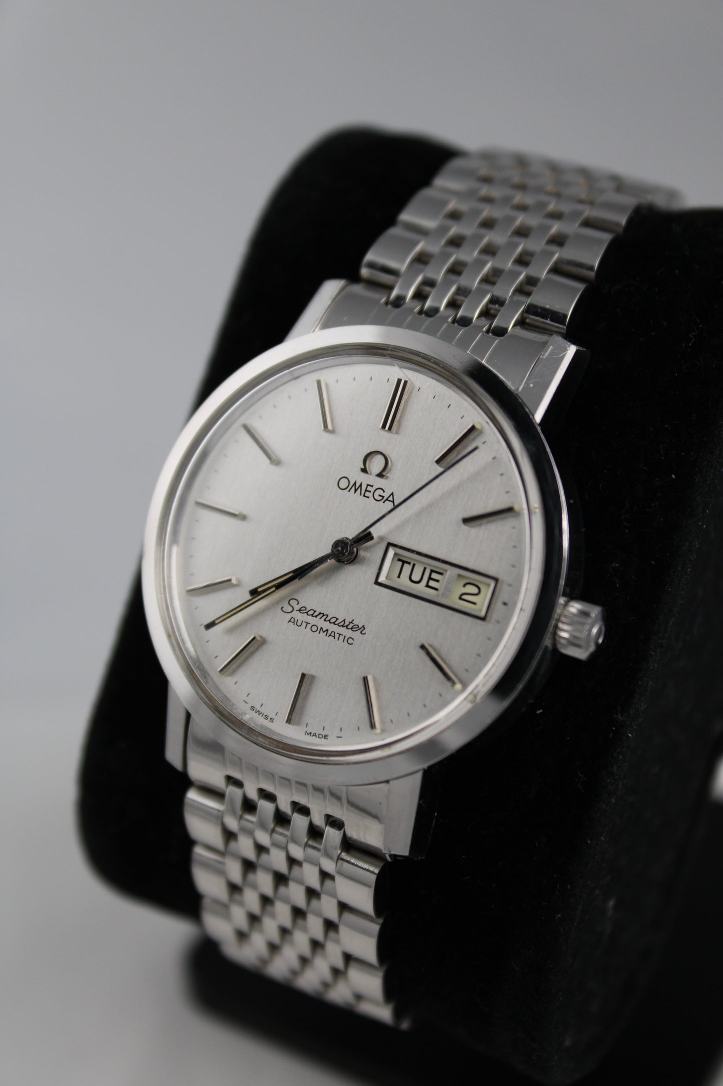 Omega Seamaster Automatic Day Date - 166.0209 - BOR/Beads Of Rice Bracelet