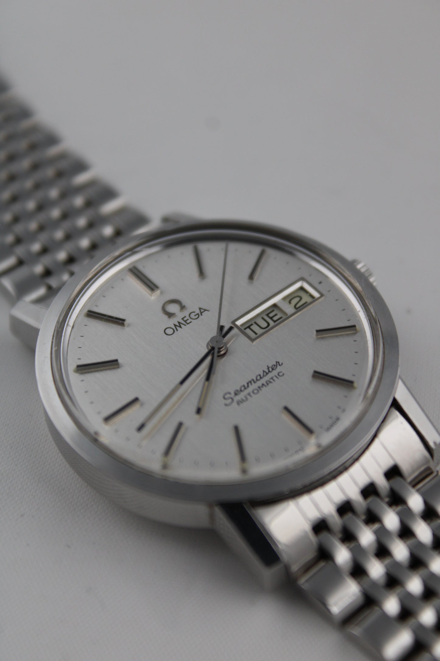 Omega Seamaster Automatic Day Date - 166.0209 - BOR/Beads Of Rice Bracelet