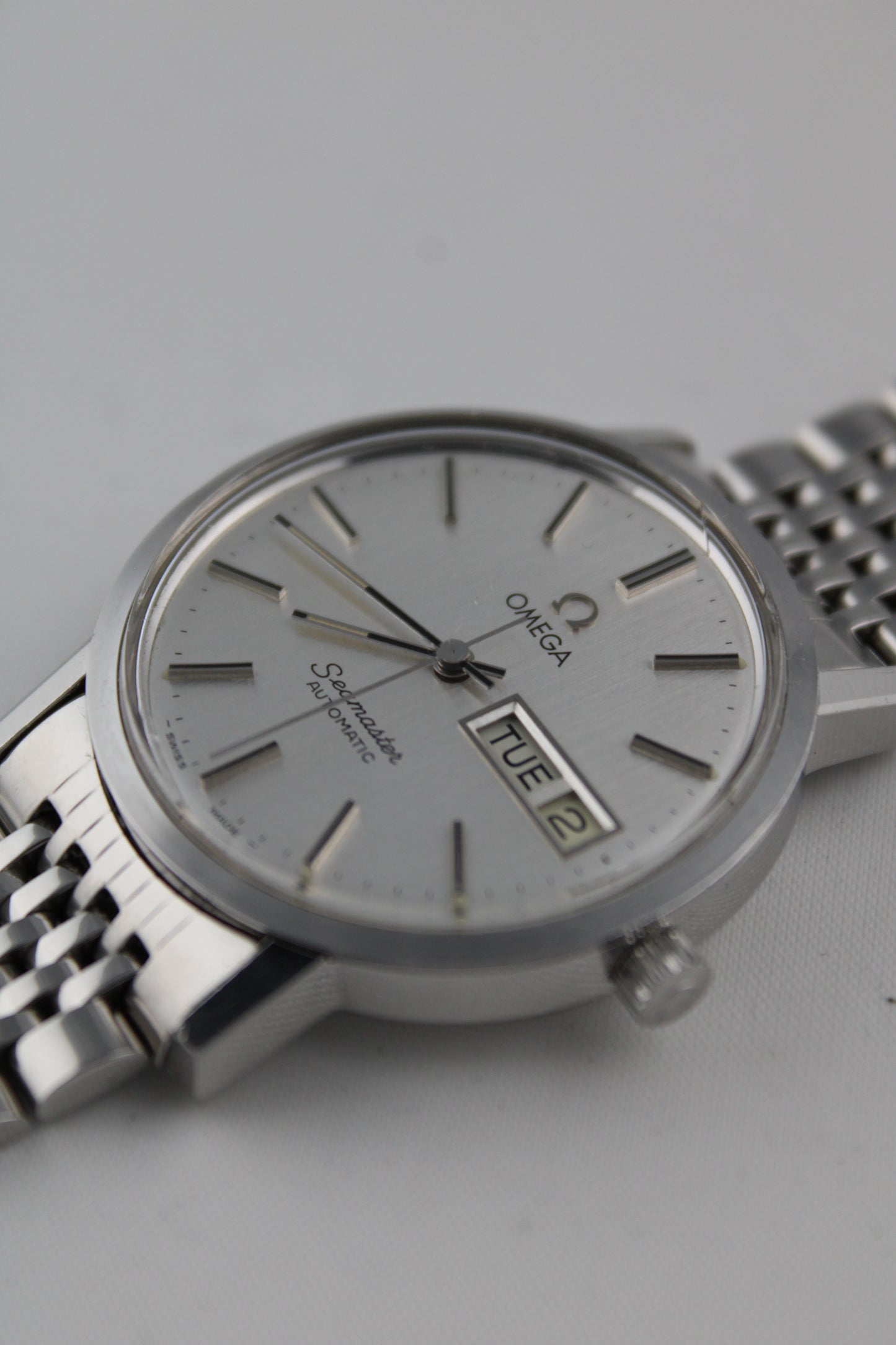 Omega Seamaster Automatic Day Date - 166.0209 - BOR/Beads Of Rice Bracelet