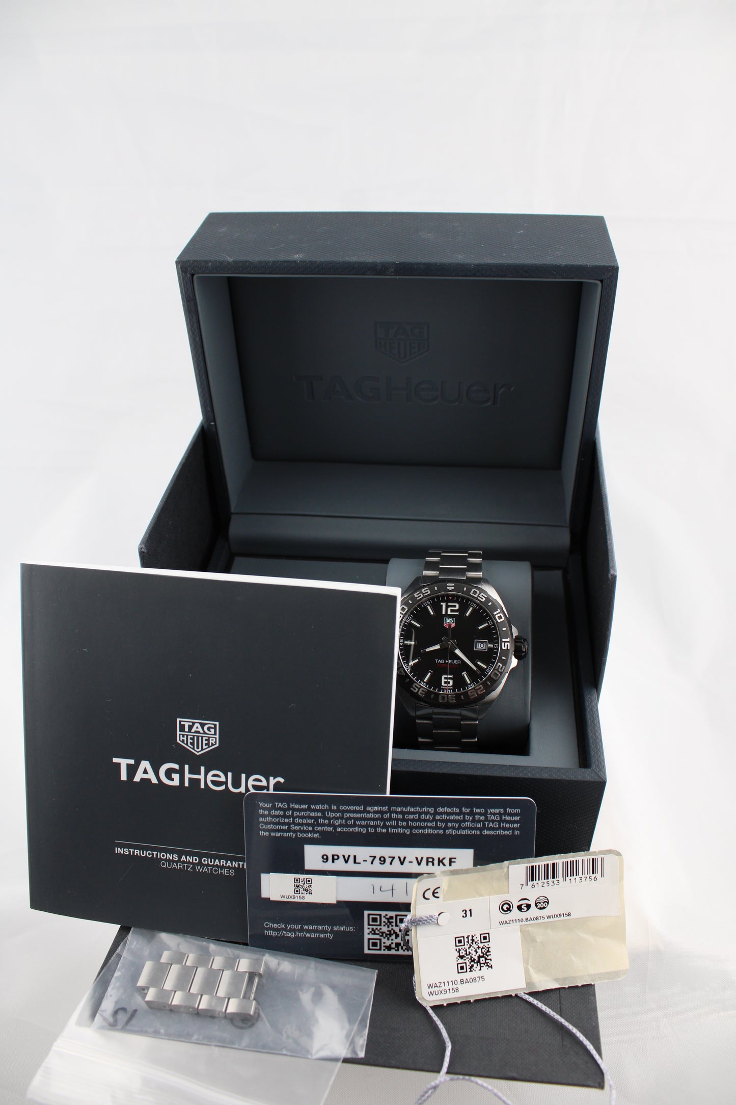 TAG Heuer Formula 1 - WAZ1110 - Full Set